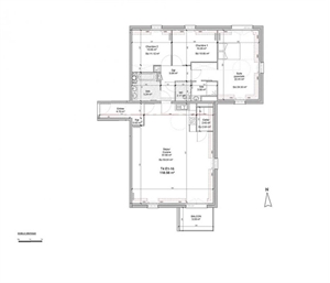 t4 à la vente -   59700  MARCQ EN BAROEUL, surface 118 m2 vente t4 - UBI431448125